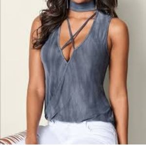 Venus Strappy Surplice Top